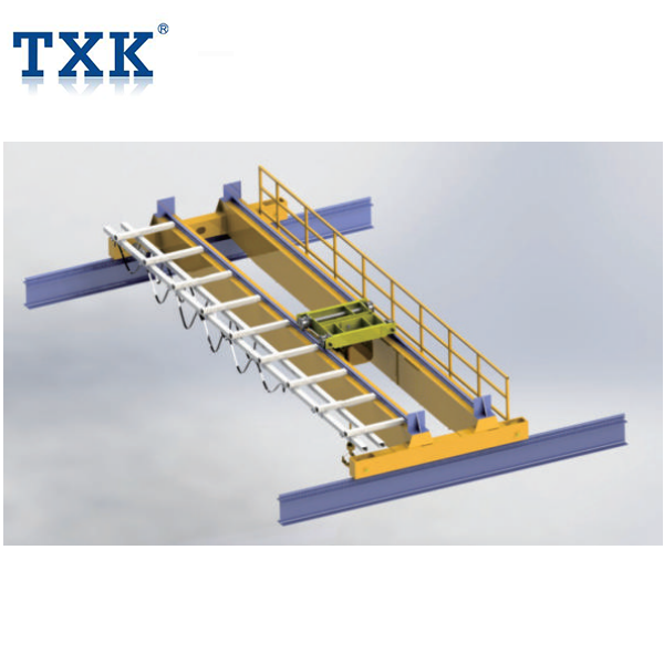 Suspension type single girder overhead crane